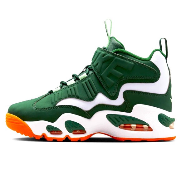 🧡💚 Nike Air Griffey Max 1 Miami Hurricanes 💚🧡 - Picture 3 of 5